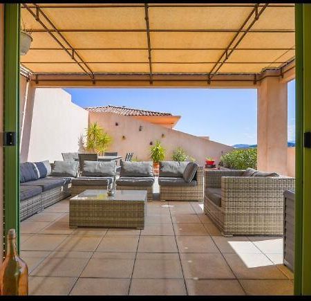 Chez Pasqua ! Appartement Spacieux Avec Terrasse 2 Chambres 6 Couchages En Rooftop LʼÎle-Rousse Exterior foto